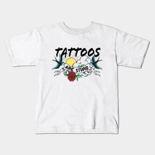 Funny Tattoo Shirt Kids T-Shirt